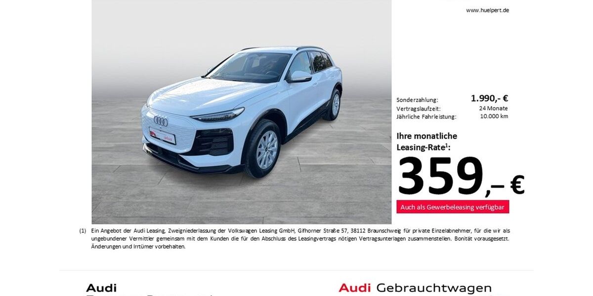 Audi Q6 e-tron 4.880 km 47.433 &euro; Dortmund 44143
