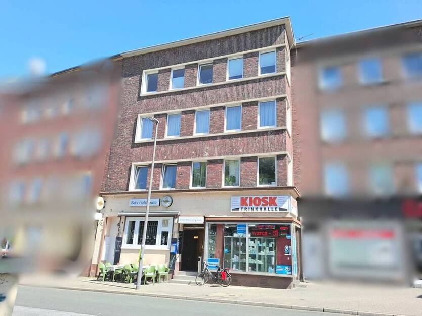 Recklinghausen-Zentrum! Vollvermietetes Wohn- und Geschäftshaus mit 6 Garagen als Renditeobjekt!