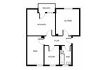 Erdgeschoßwohnung Gelsenkirchen Buer - 3.5 Zimmer, 60 m&sup2;, 441&euro; | Angebot:26202317