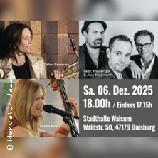 Mercatorjazz: Kristin Korb Trio feat. Toni Lakatos 06.12.2025 Stadthalle Duisburg - Walsum
