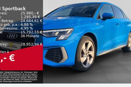 Audi A3 34.900 km 24.930 &euro; Bochum 44892