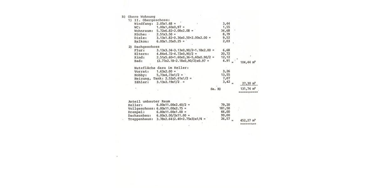 105m2 in einem 2 Parteien Haus. Niedrige Nebenkosten. 3 zimmer