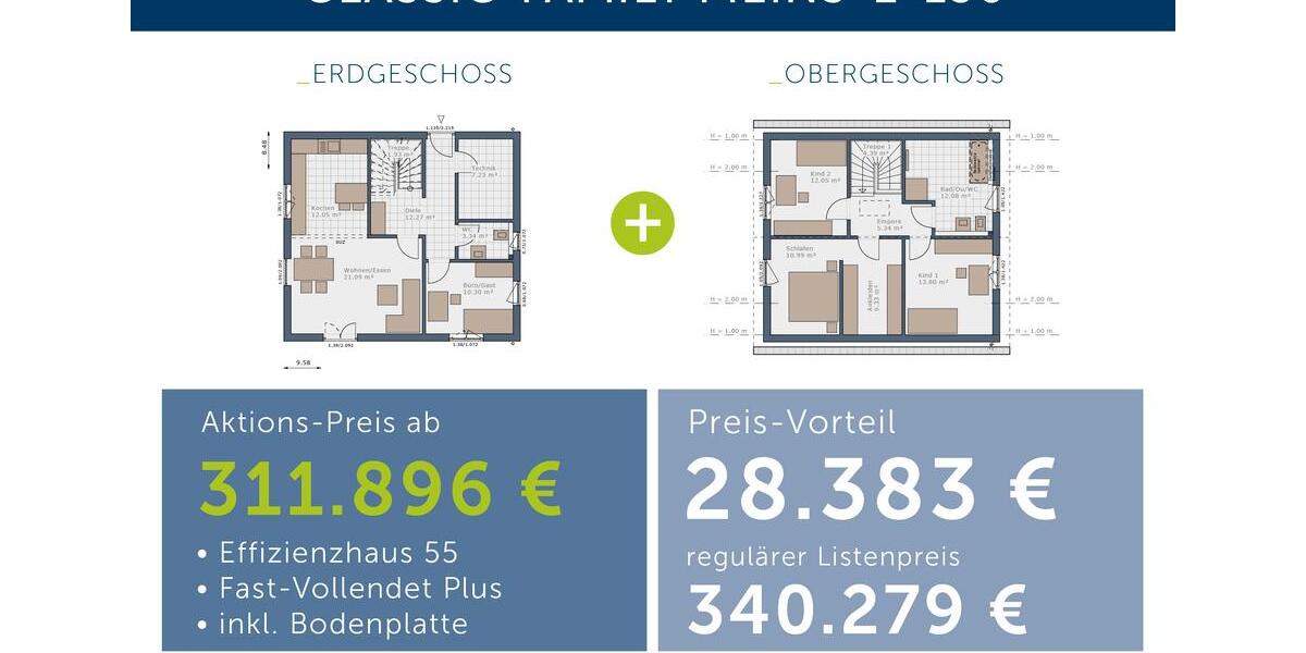 Einfamilienhaus Haltern am See - 5 Zimmer, 136 m&sup2;, 2.100&euro; | Angebot:26664297