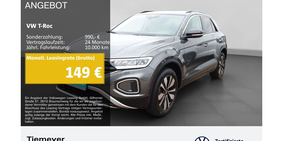 VW T-Roc 25.499 km 22.190 &euro; Bochum 44892