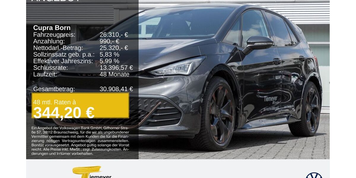 Cupra Born 31.438 km 26.310 € Dorsten 46282