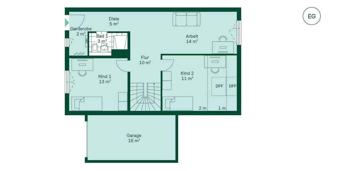 Doppelhaushälfte Wülfrath Innenstadt - 6 Zimmer, 135 m&sup2;, 594.900&euro; | Angebot:23941005